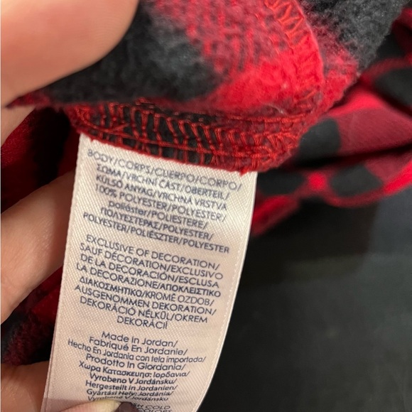 Chaps men’s fleece shacket - Picture 7 of 9